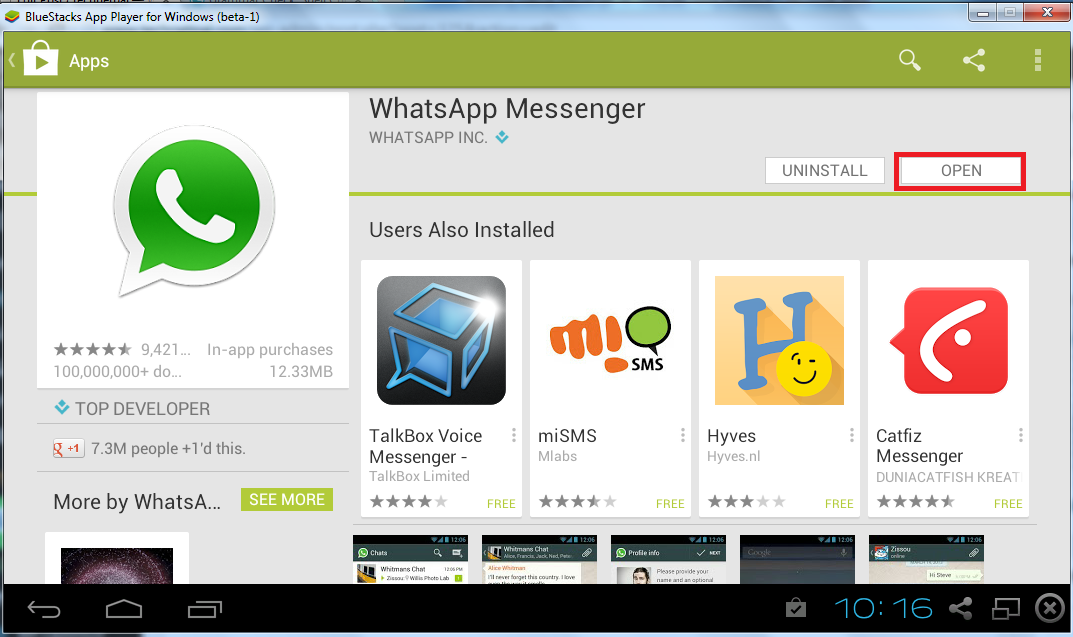 Whatsapp download for PC